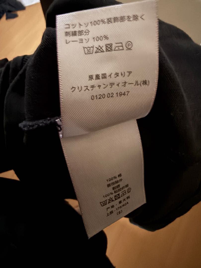 Dior ブラック Tシャツ sサイズ
