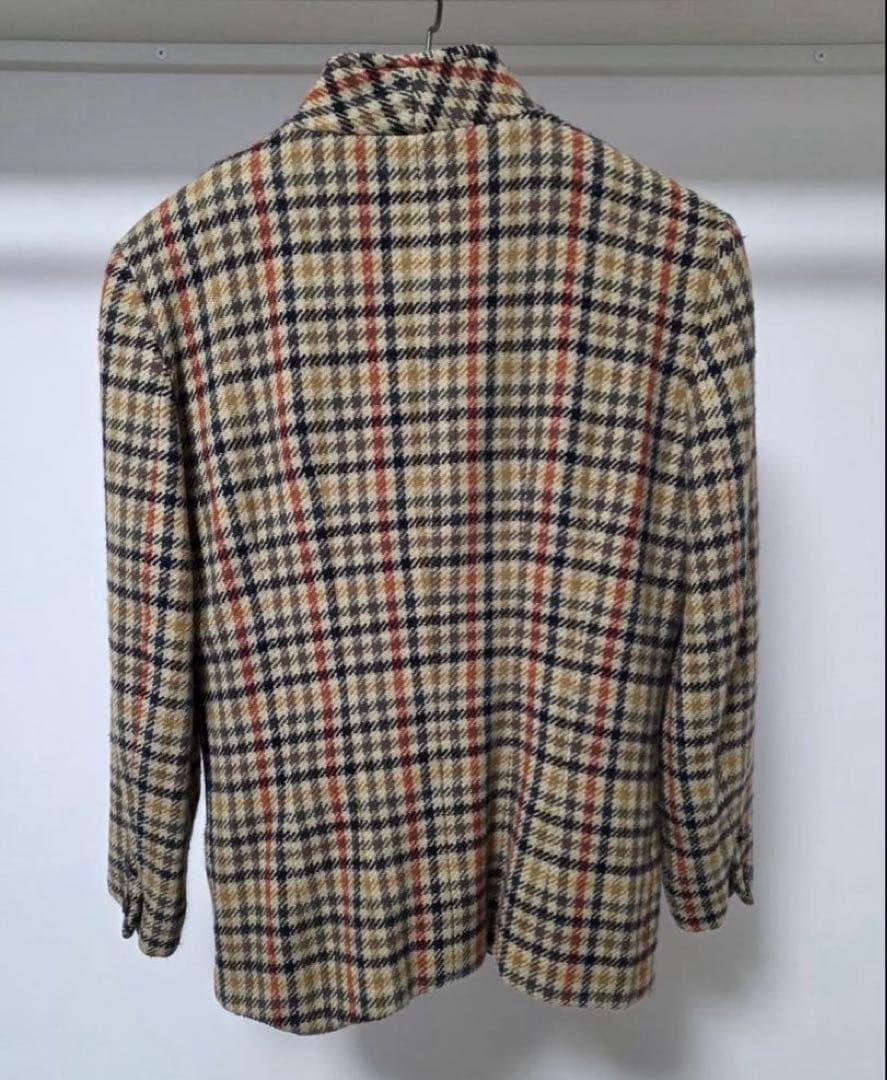 【良品】70s GUCCI ホースビットGGボタンウール100%イタリア製 40