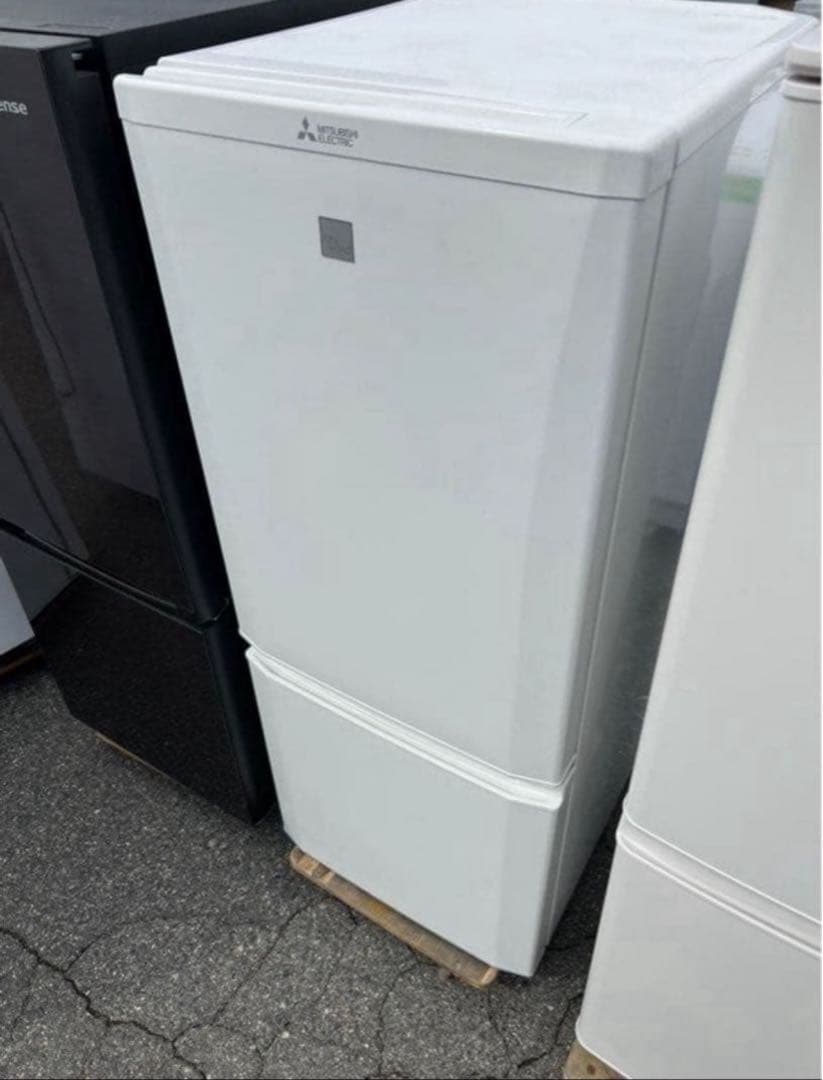 2019年式 146L 三菱 冷蔵庫 MR-P15ED-KW
