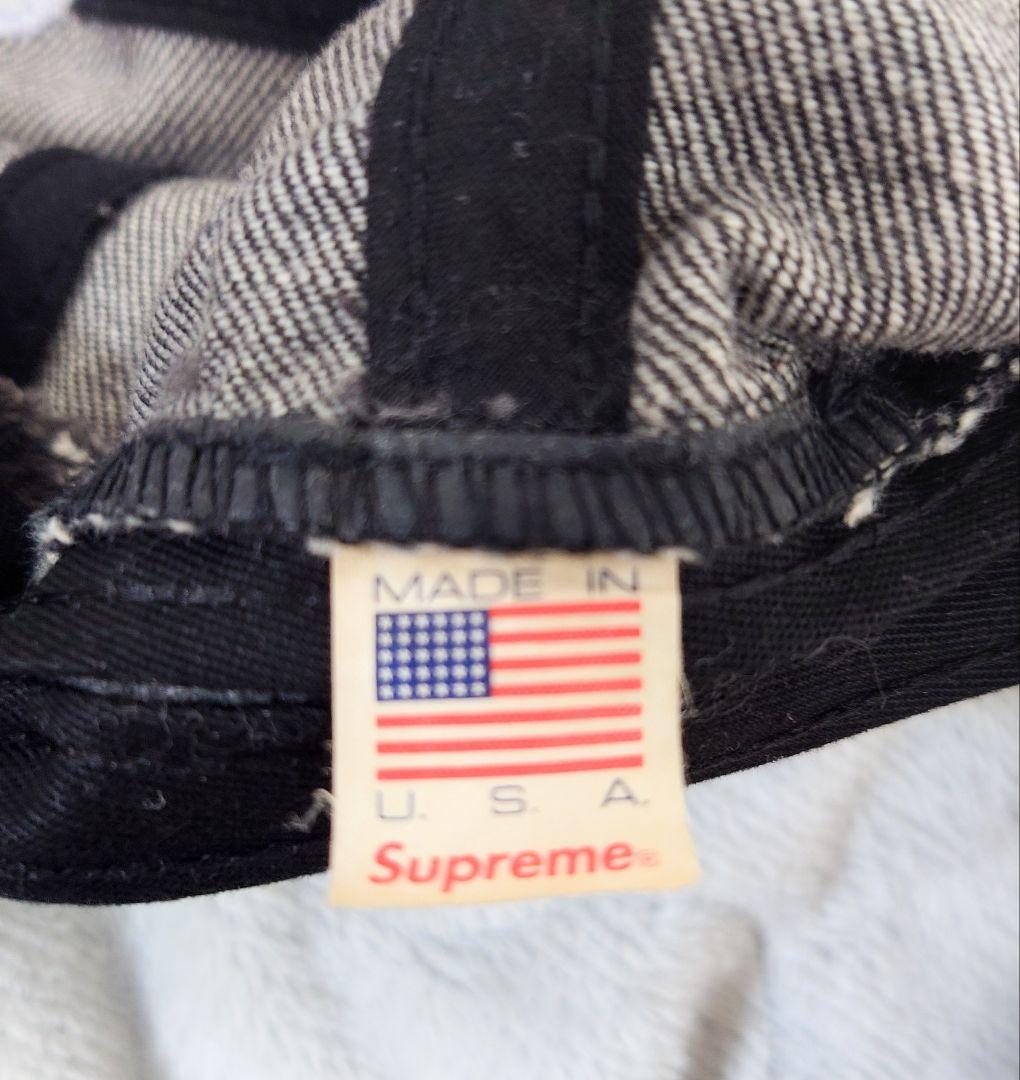 Supreme S Logo Cap 　シュプリーム　キャップ　デニム