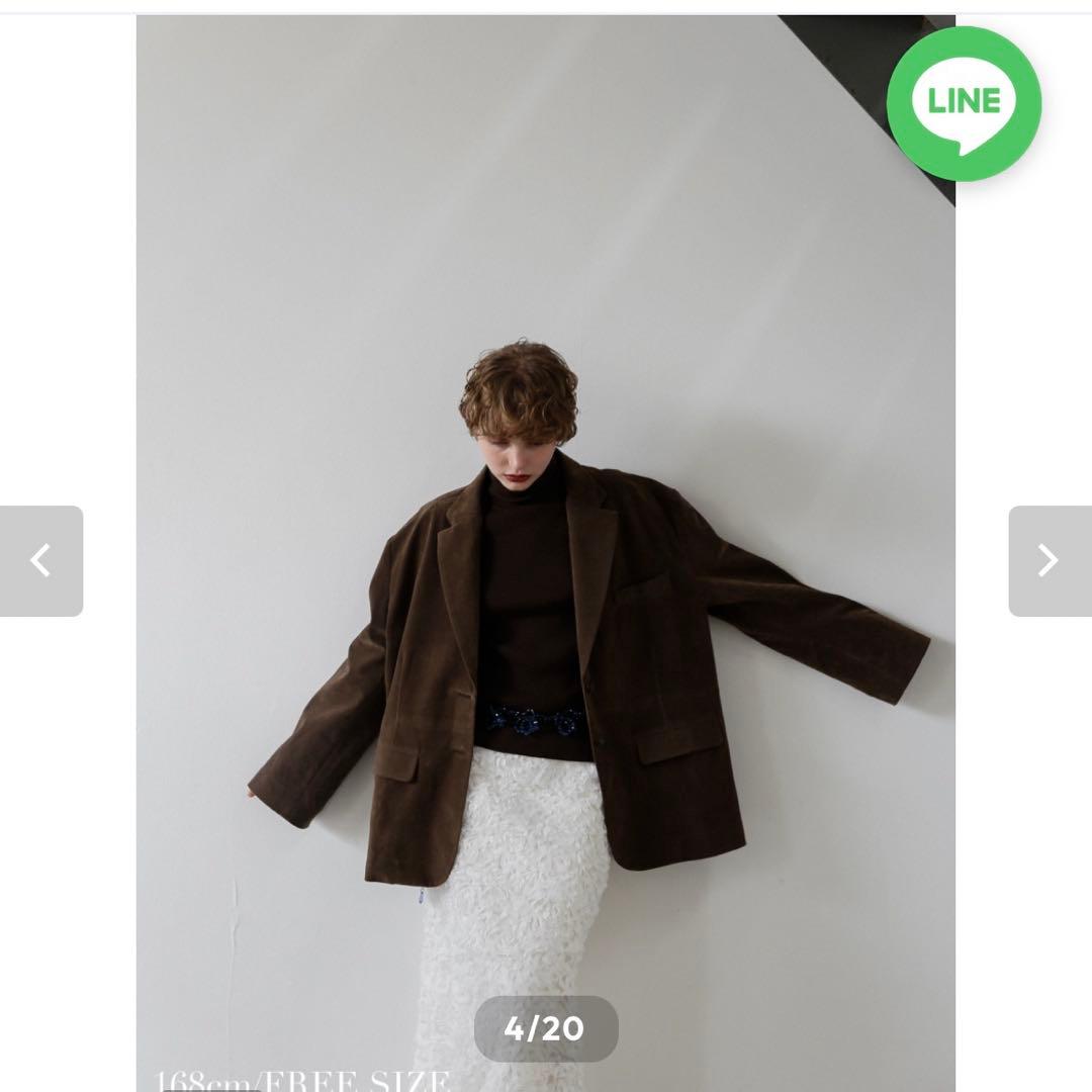 ジャケット・アウター katrintokyo suede dad jacket