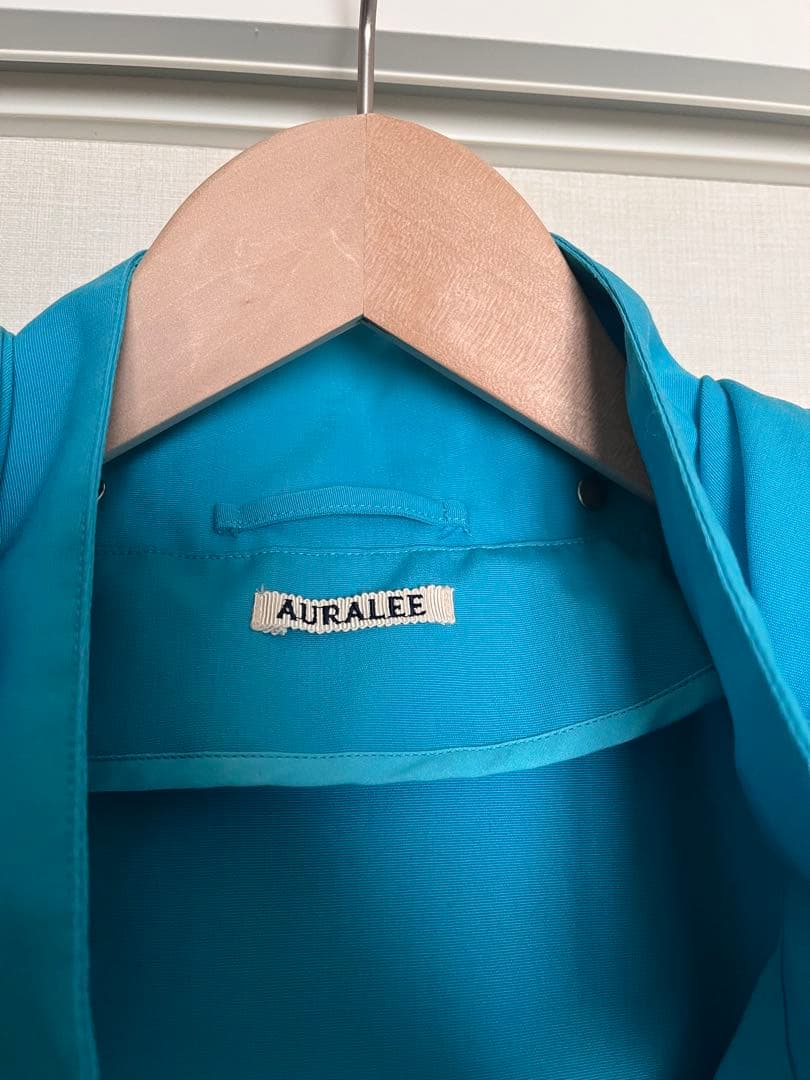 ジャケット・アウター AURALEE WOOL MAX CANVAS HOODED BLOUSON 4