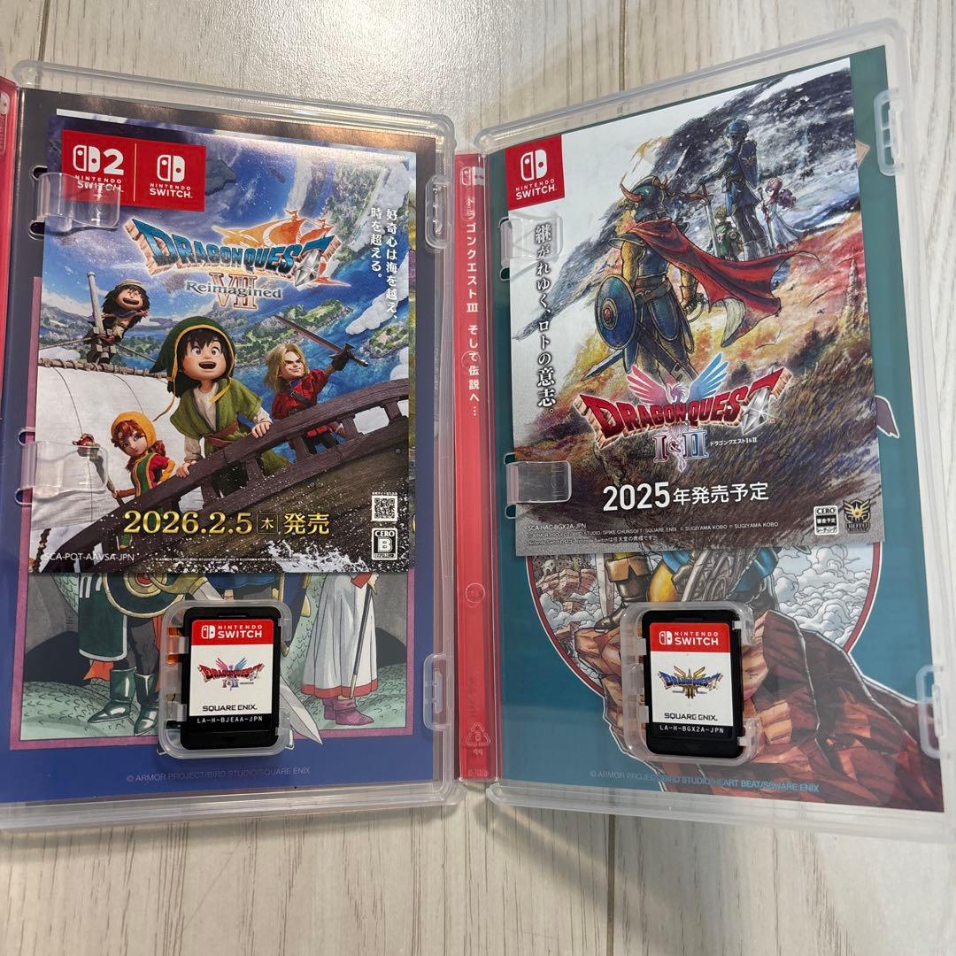 ドラゴンクエスト1&2 ドラゴンクエスト3 セット売り　ドラクエ1&2,3