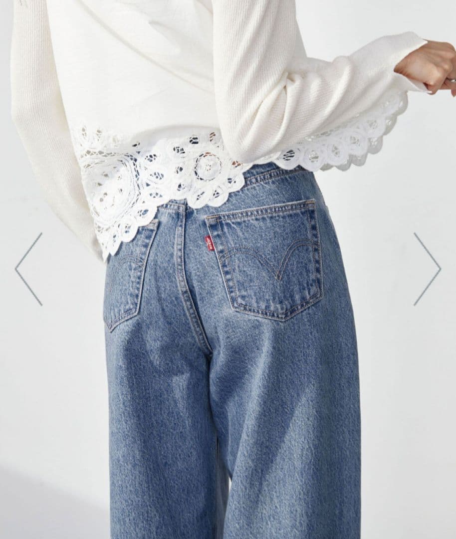 【別注】<Levi's(R)>CINCH BAGGY ジーンズ デニム パンツ