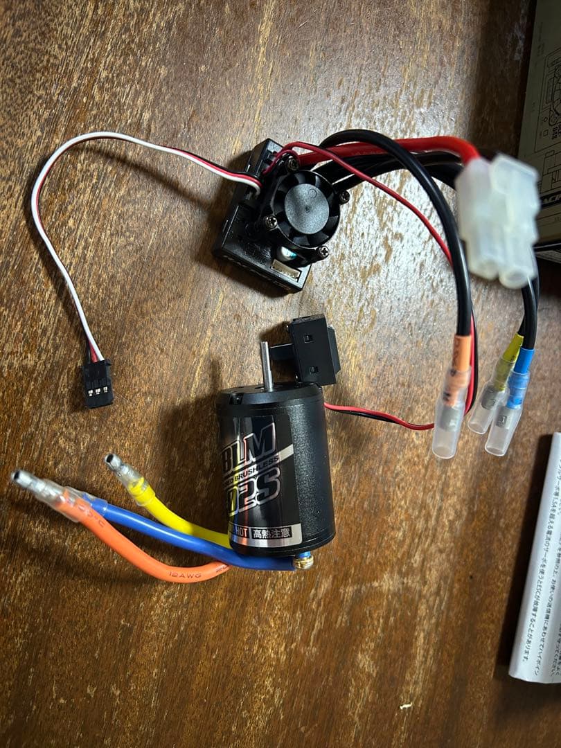 極美品‼️タミヤTBLE-04srTBLM02s17.5tセット‼️