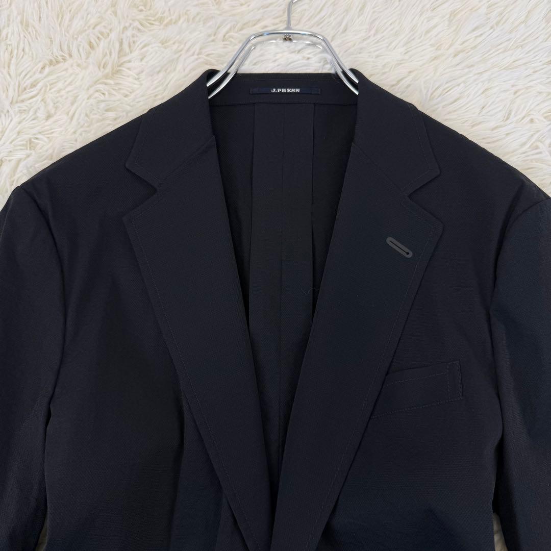 24SS J.PRESS ナイロンハイパワーストレッチブレザー 金釦 ジャケット