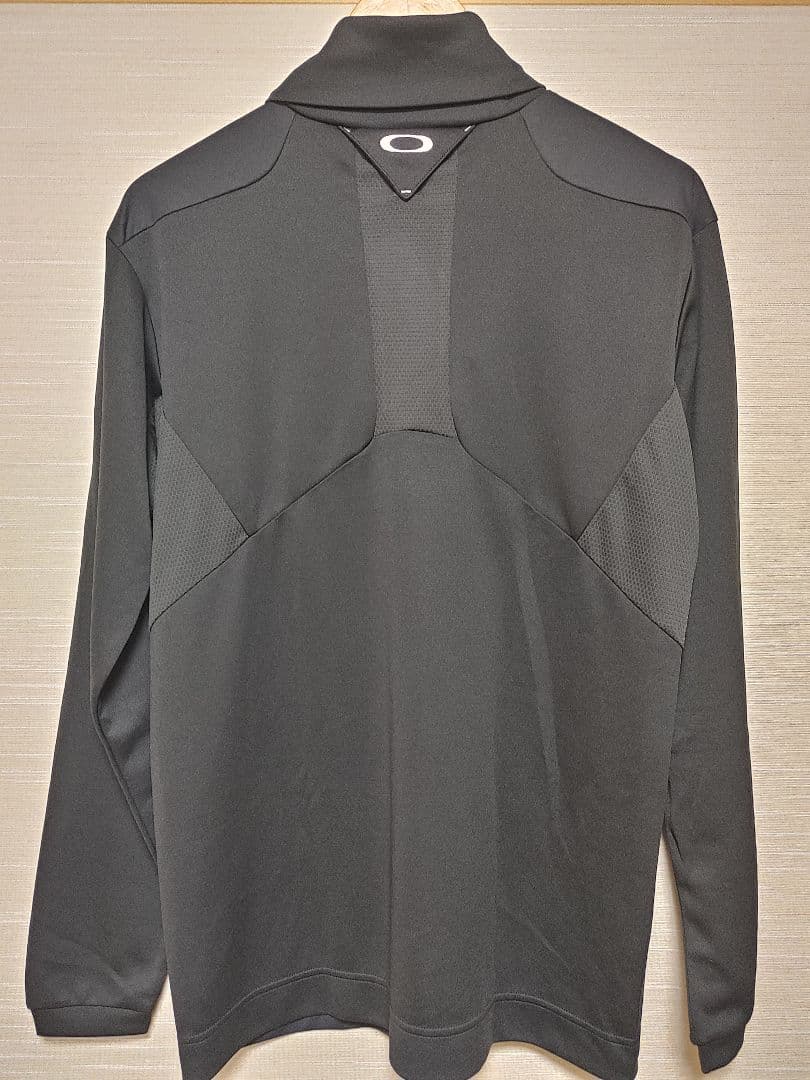 【新品】OAKLEY オークリー スカル タートルネックシャツ Ｌ ブラック