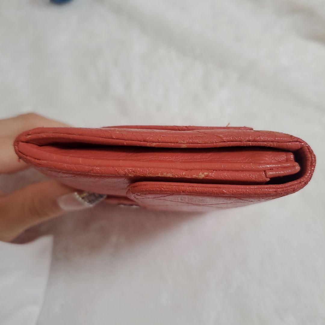 CHANEL 二つ折り財布 クラシックマトラッセ ココマーク キルティ