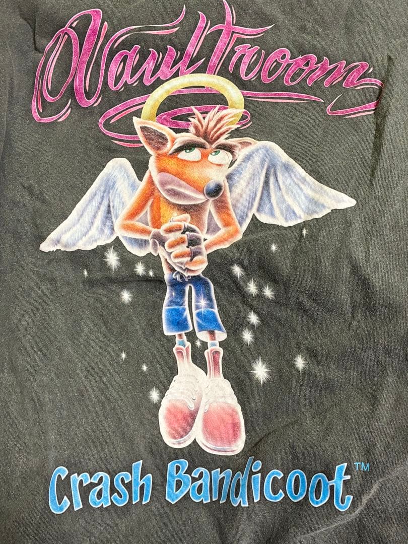 vaultroom × Crash Bandicoot ANGEL TEE L