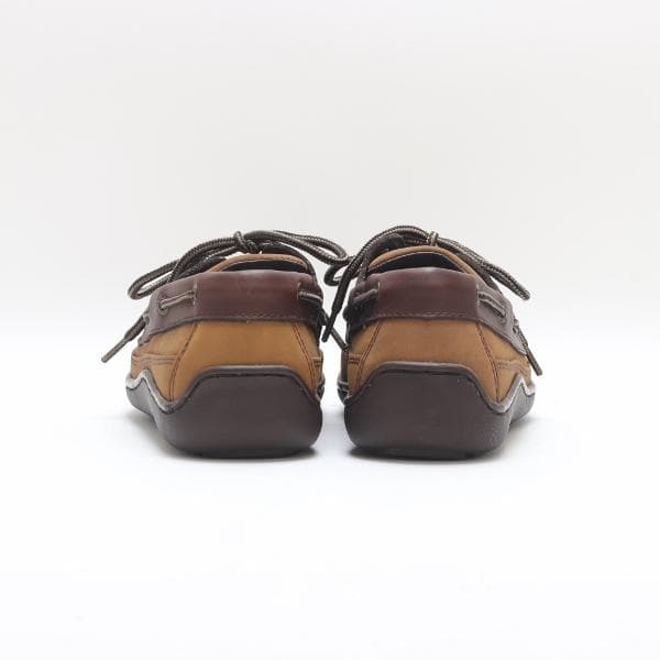 B7314■美品■ジーエイチバス レザー デッキ シューズ 7 1/2M