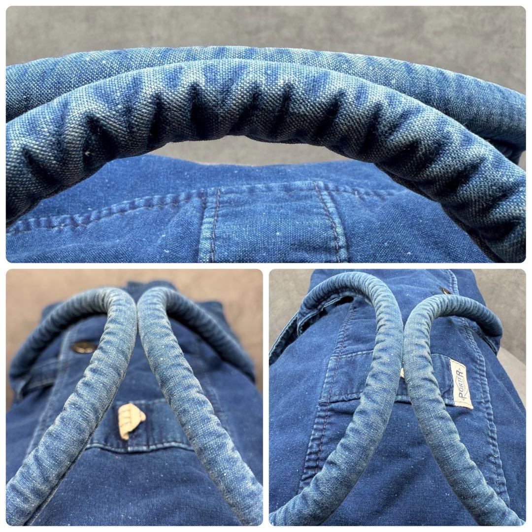 バッグ PORTER Indigo Canvas 2Way Bag Japan