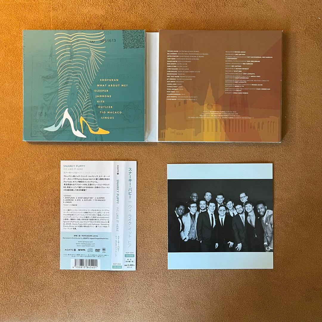 【廃盤】Snarky Puppy 『We Like It Here CD+DVD