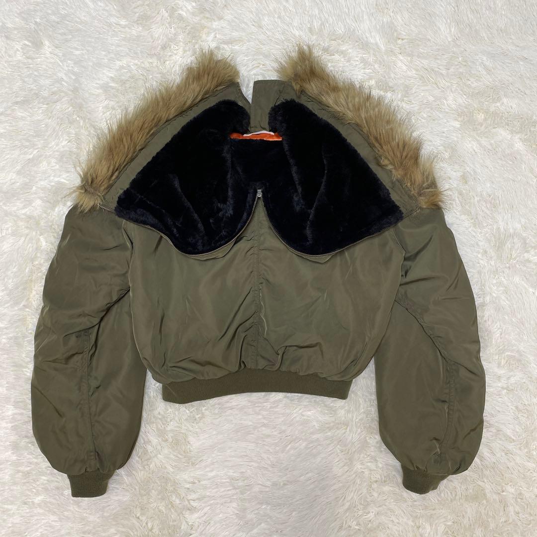 ✨美品✨ショート丈ジャケット N2B y2k 平成ギャル 短丈 グランジ