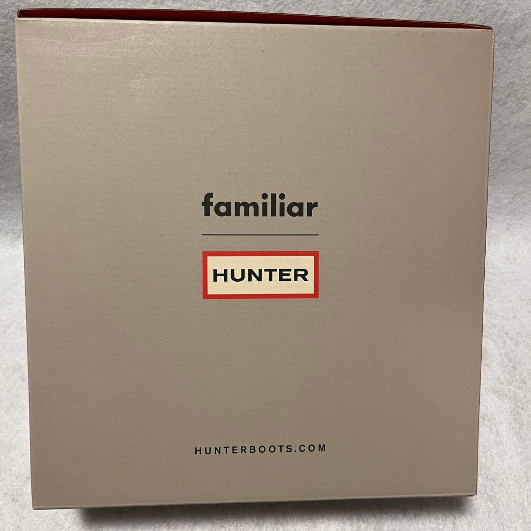 HUNTER×familiar コラボ 子供用長靴 18.0cm
