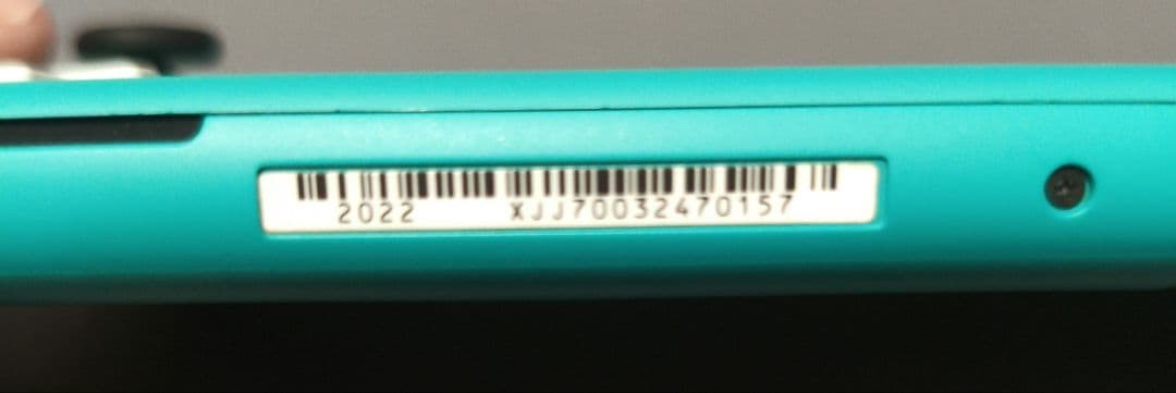 Nintendo Switch Lite ターコイズ 2022年製（ジャンク）