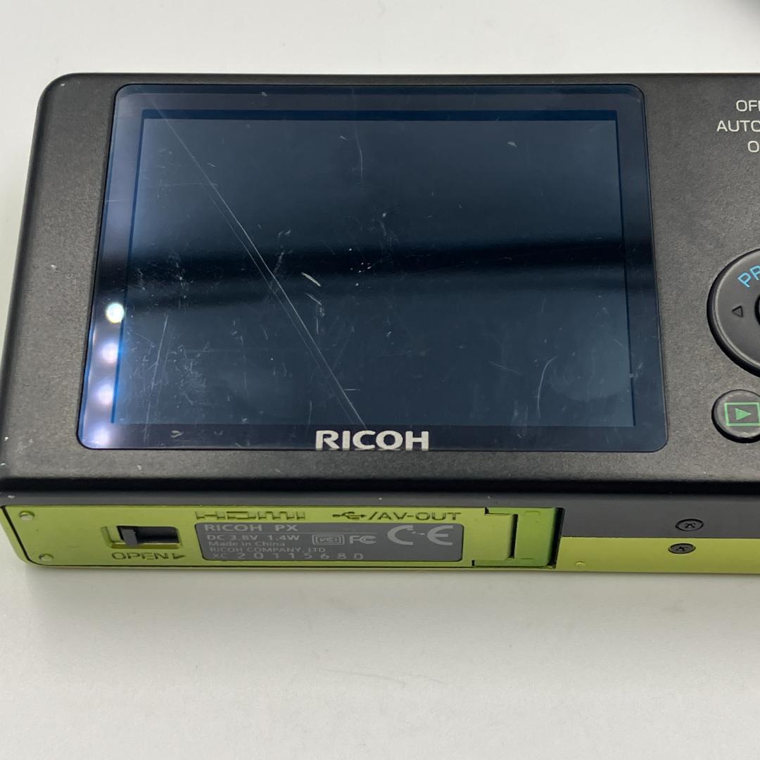 ⭐️防水コンデジ⭐️RICOH PX グリーン