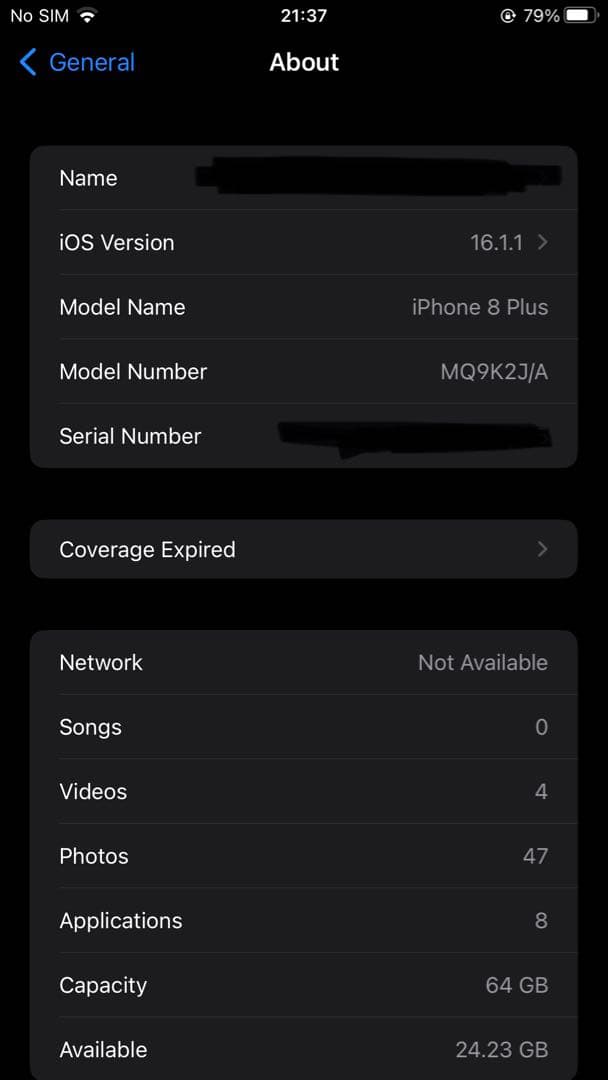 スマートフォン本体 Apple iPhone 8 Plus 64GB