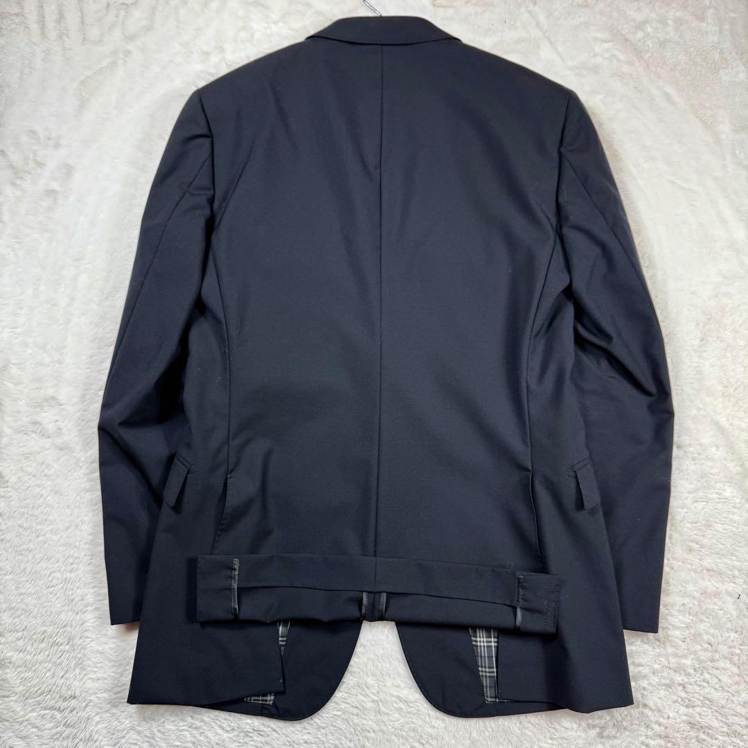 極美品 BURBERRY BLACKLABEL 紺ブレ テーラードジャケット M