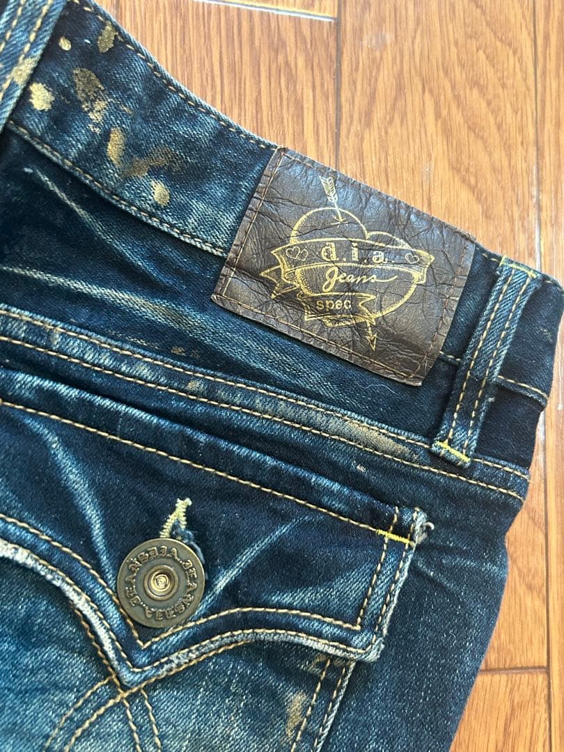 希少 d.i.a Jeans ブーツカットフレアデニム
