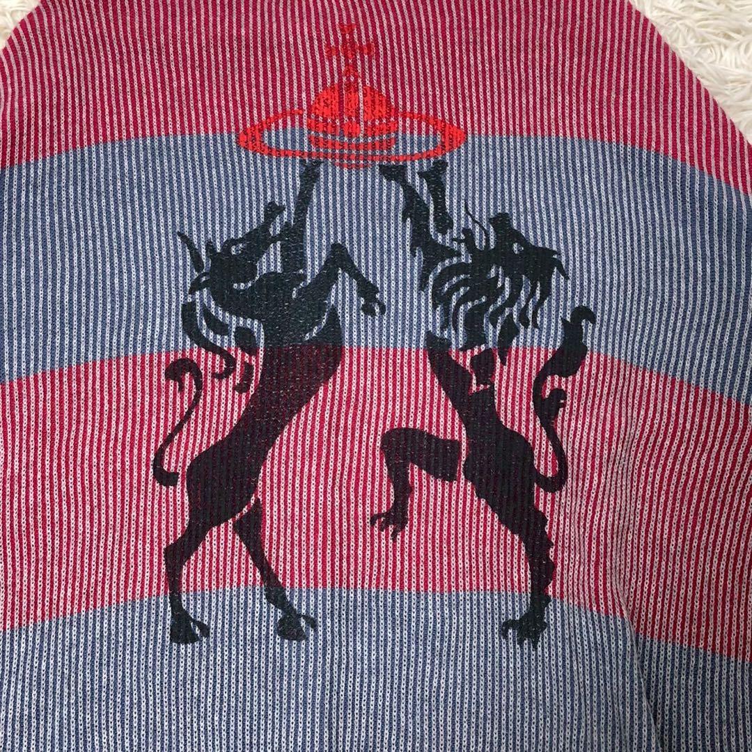 美品◎Vivienne Westwood カーディガン ロング丈 オーブ刺繍