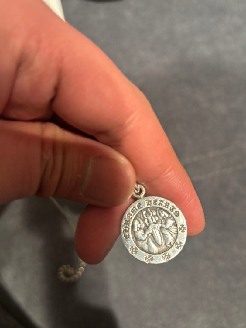 Chrome Hearts シルバーエンジェルメダルペンダント
