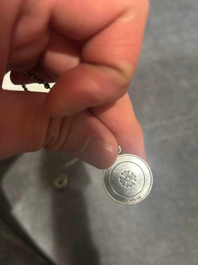 Chrome Hearts シルバーエンジェルメダルペンダント