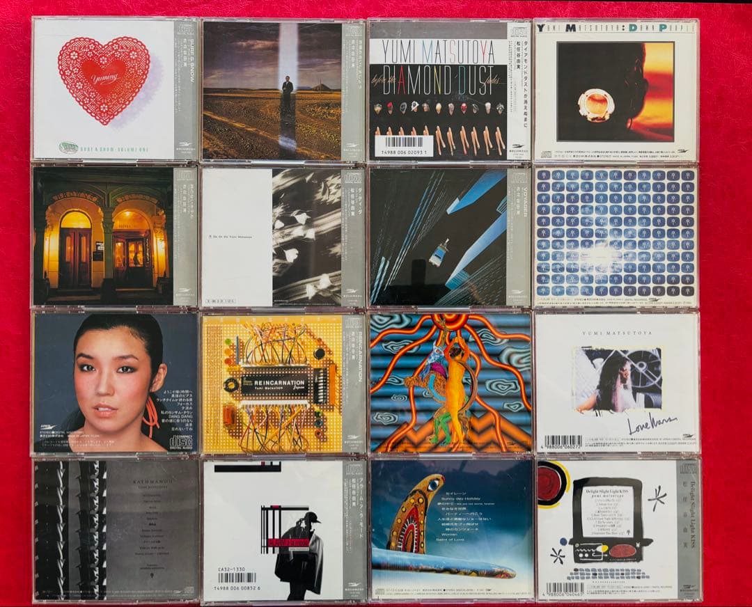 みんな大好き　ユーミン CD コレクション １６枚　まとめ