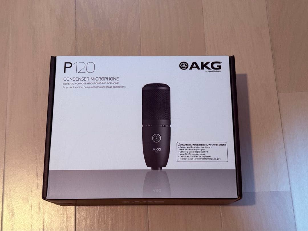 AKG P120 指向性コンデンサーマイク