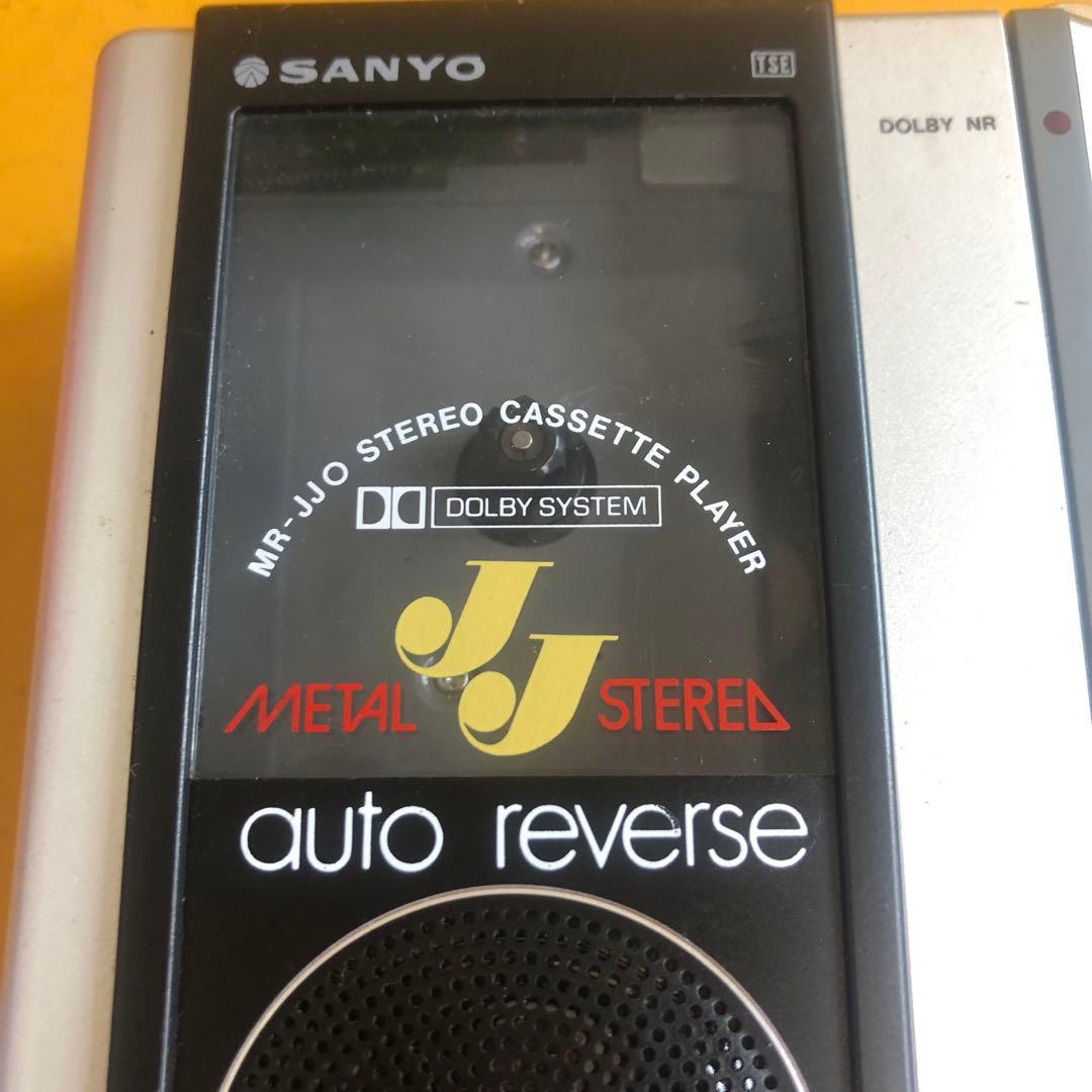 SANYO MR-JJ0 カセットプレーヤー 動作未確認 現状渡し