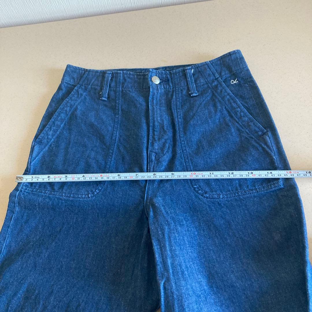 45r デニムワイドパンツ