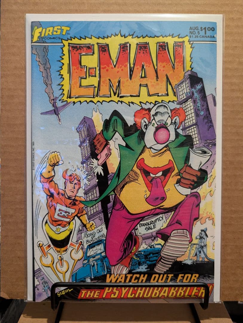 アメコミリーフ E-Man Set コミック 1981年発行
