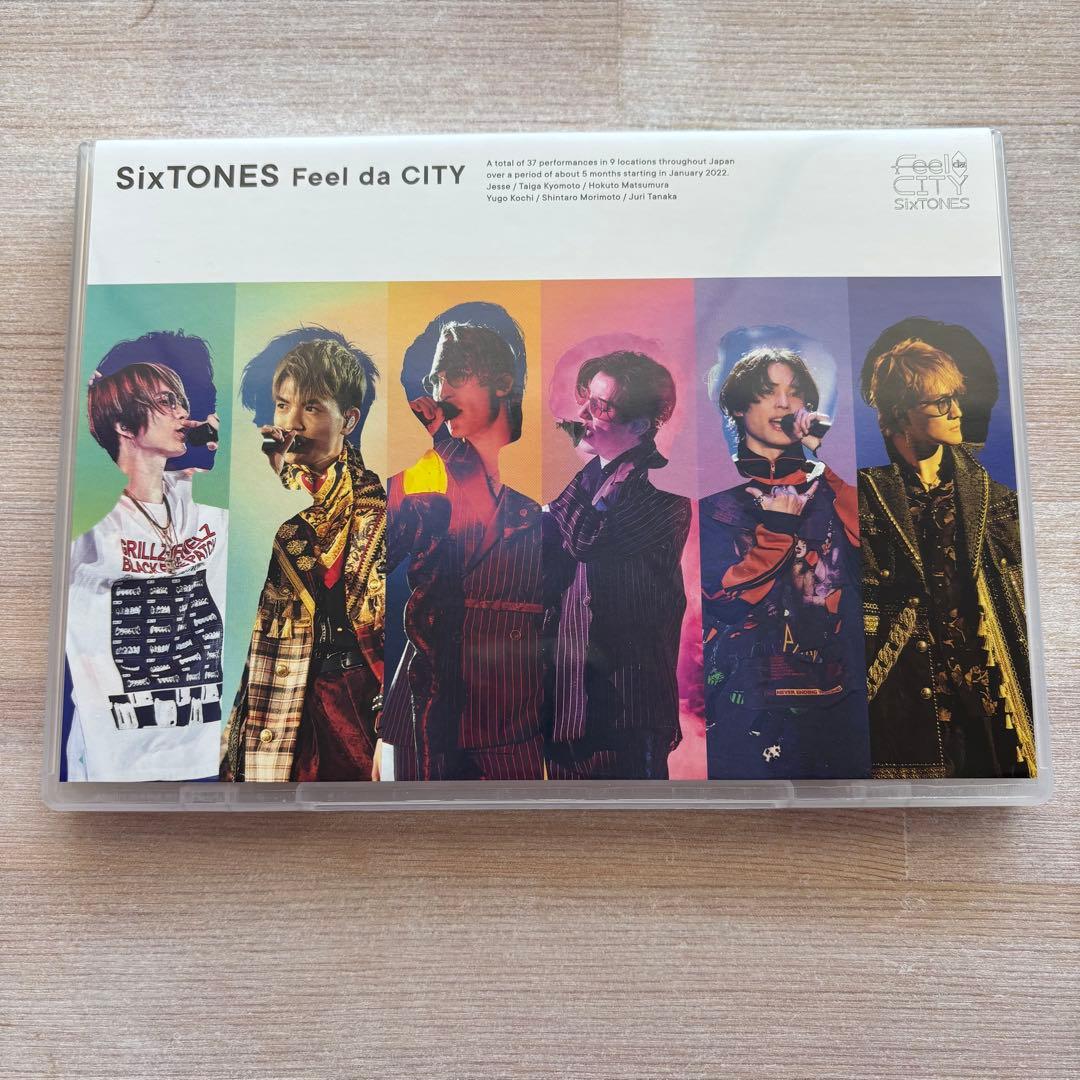 SixTONES Feel da CITY DVD 初回盤 通常盤 2点セット