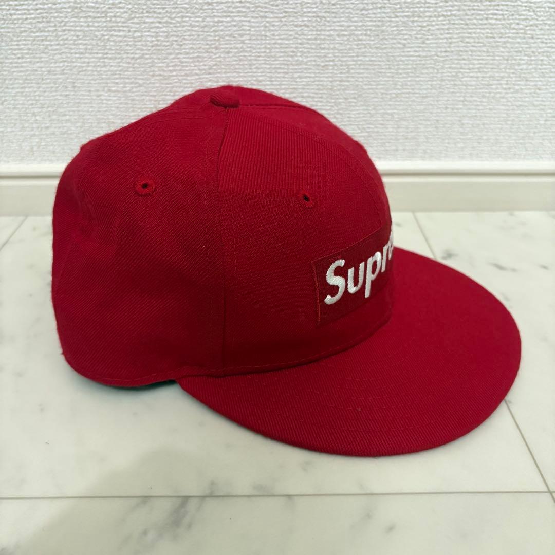 Supreme newera RIP キャップ　赤