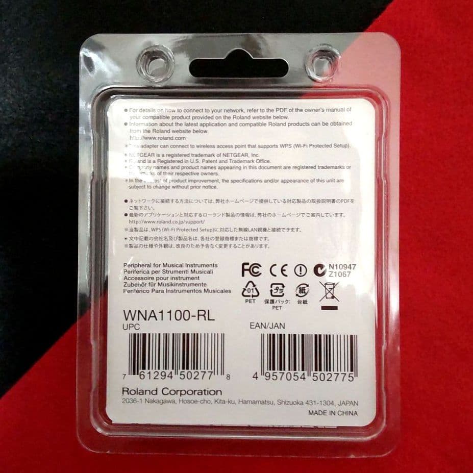 ローランド ワイヤレスUSBアダプター WNA1100-RL【新品・未使用】