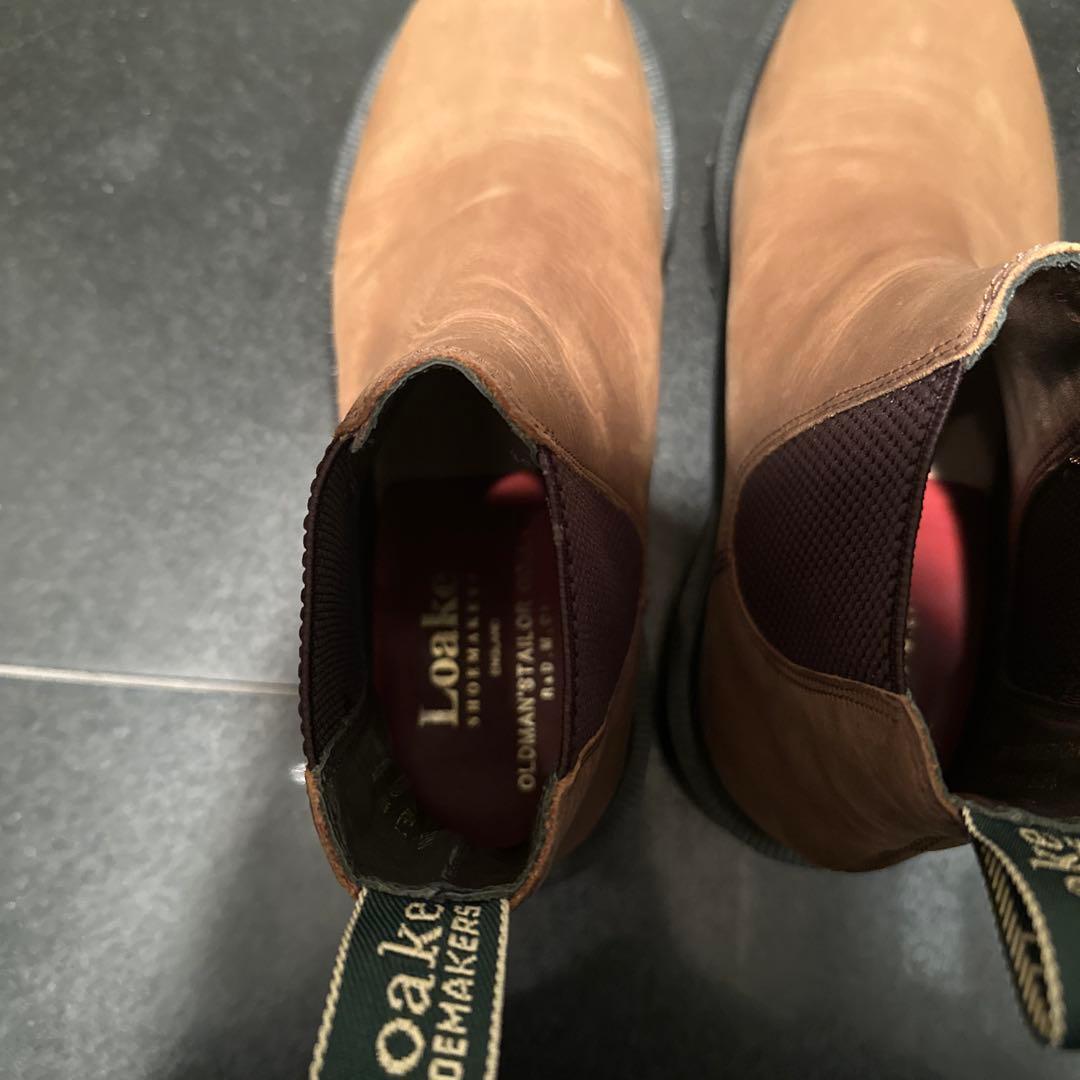 オールドマンズテーラー×Loake 別注ブーツ　ブラウン　5F