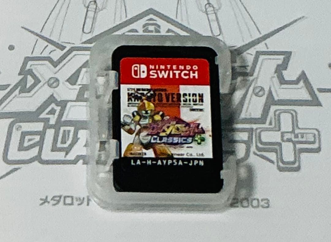 美品 Nintendo Switch メダロット クラシックスプラス カブト