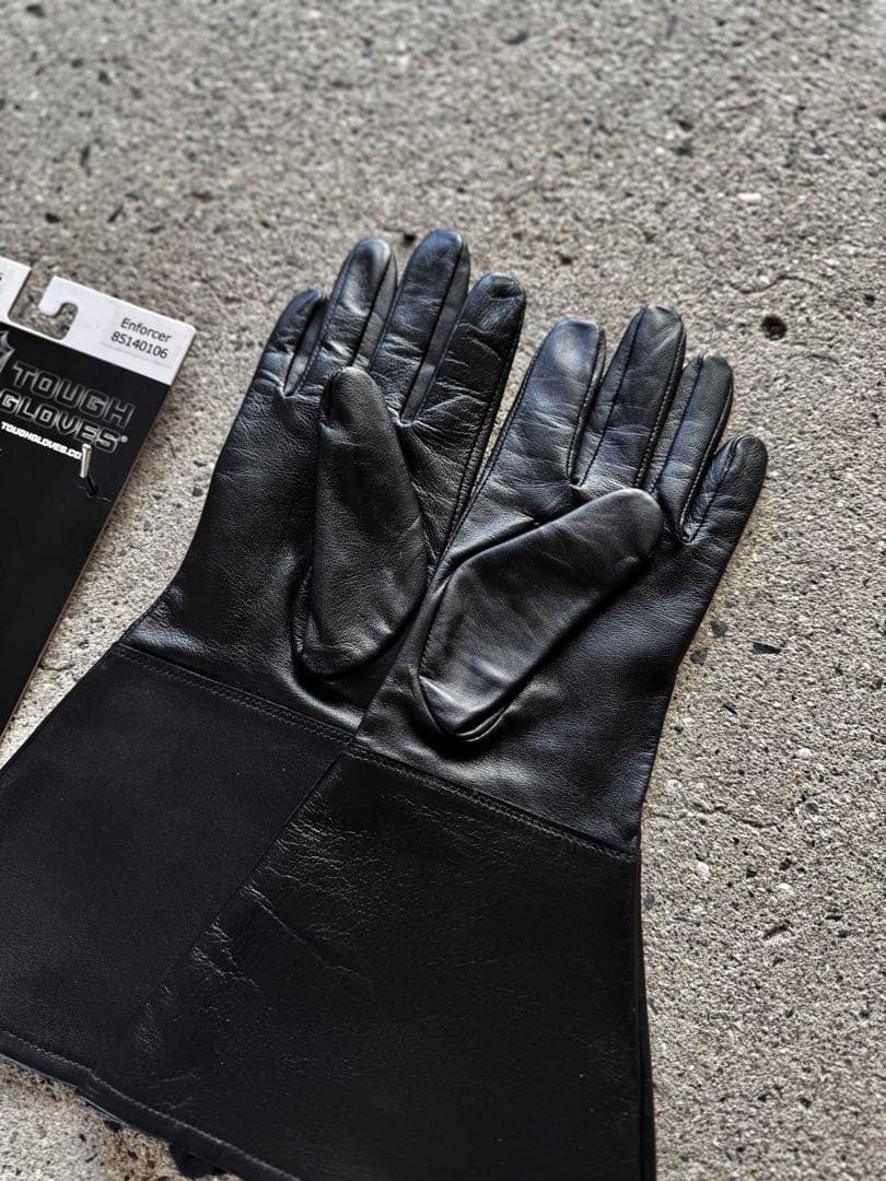 希少 Tough gloves レザーガントレットグローブ サイズ 6