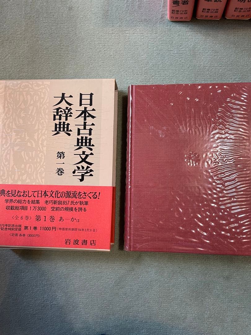 日本古典文学大辞典　全6巻　岩波書店