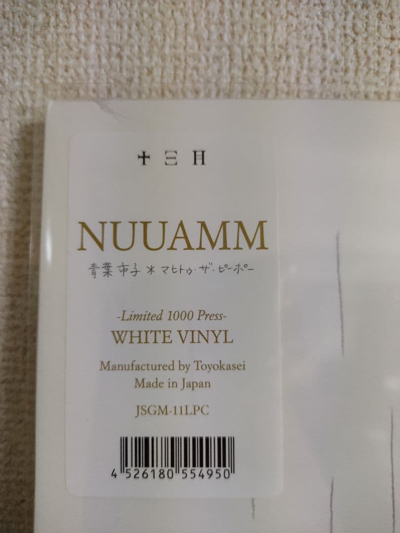 限定!新品!NUUAMM アナログレコード