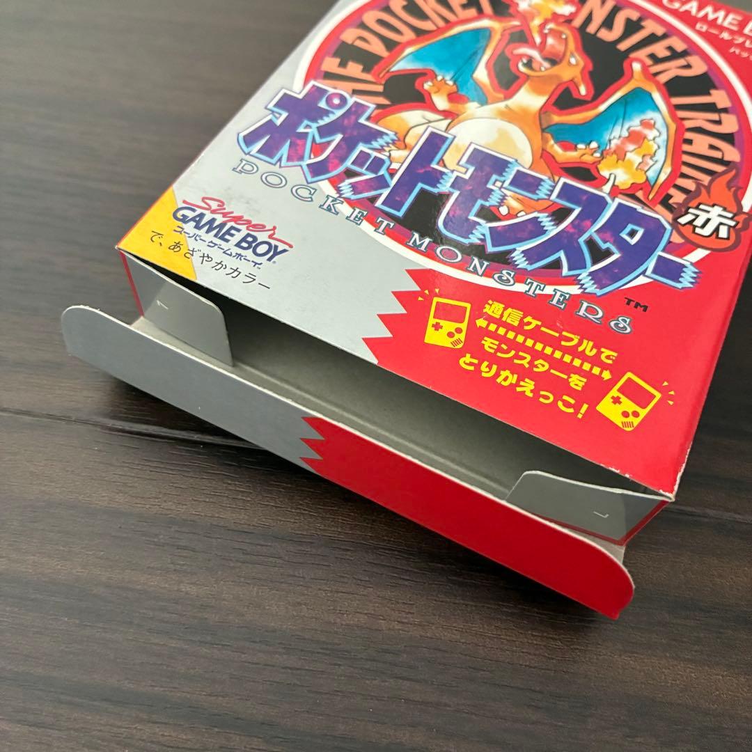 た*か様 カセット無し 空箱 ポケットモンスター 赤 説明書 マップ