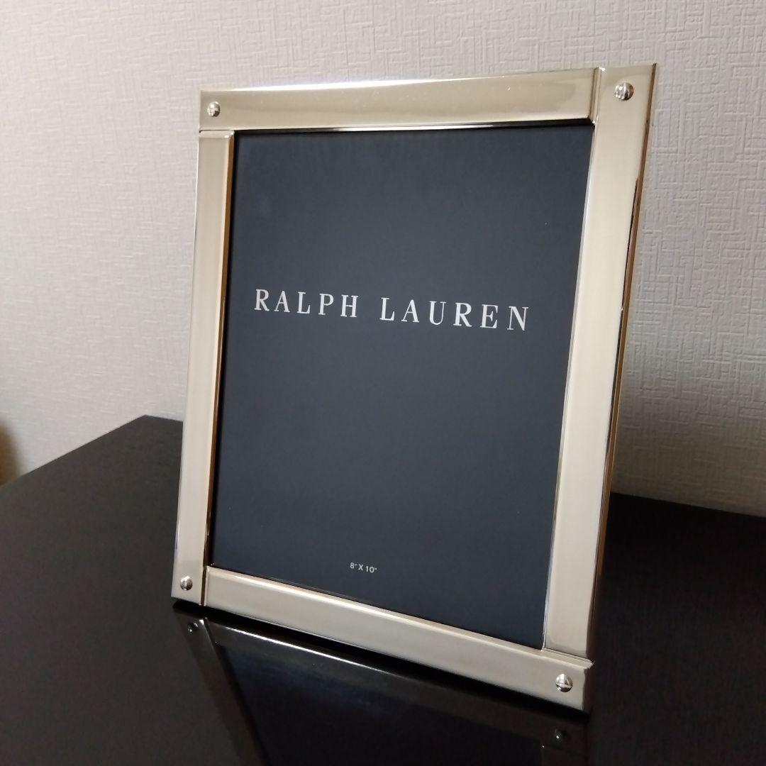 Ralph Lauren シルバーフォトフレーム 8\" x 10\"