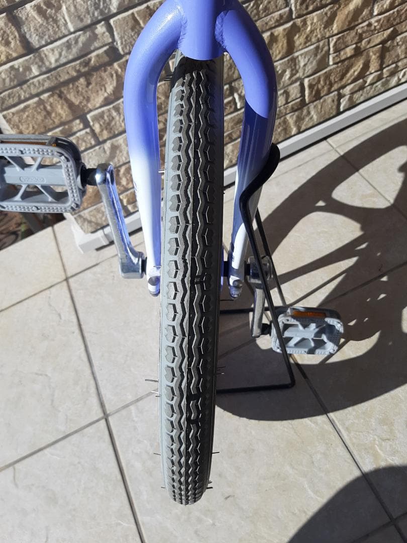 ブリヂストン　BRIDGESTONE　子ども用　一輪車　２０インチ　パープル