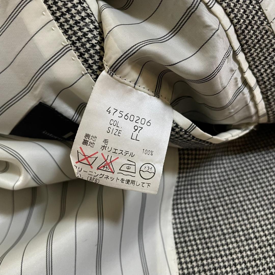 未使用 ダーバン DURBAN 千鳥 ジャケット LL 秋冬 レナウン