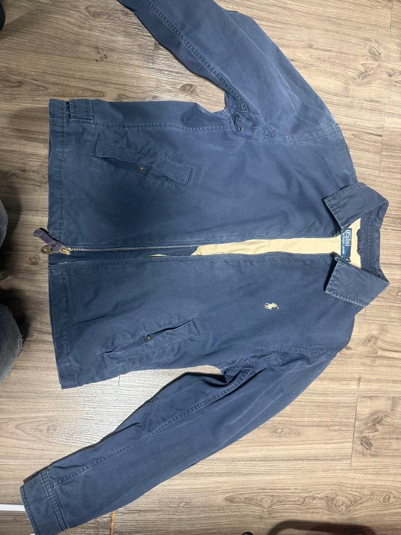 Polo by Ralph Lauren スイングトップ　ネイビー　M