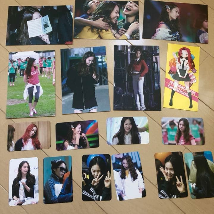 f(x) クリスタル ペンカフェグッズ　krystal jung 写真集 レア