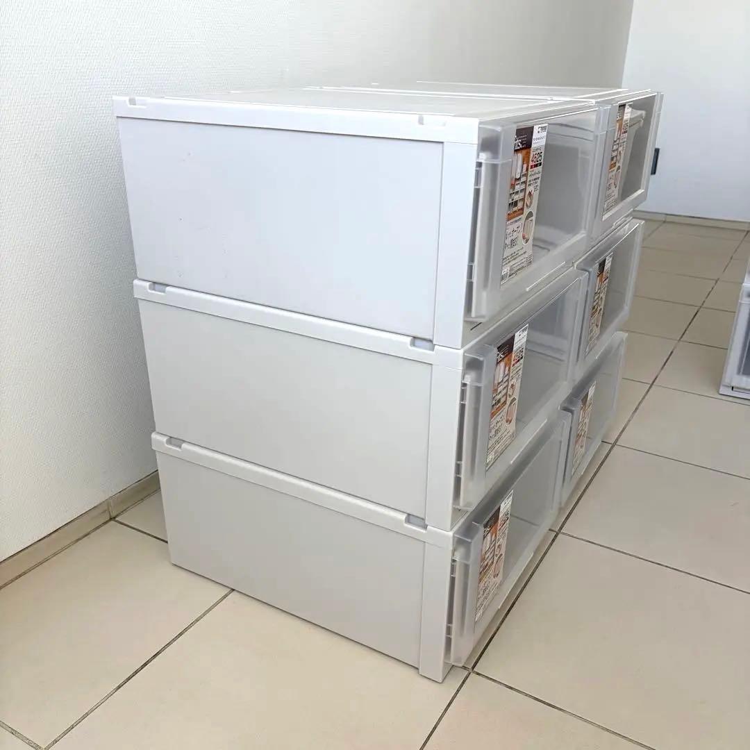 【バラ売OK、引取り限定】天馬 フィッツケース 9個+専用棚 Fits
