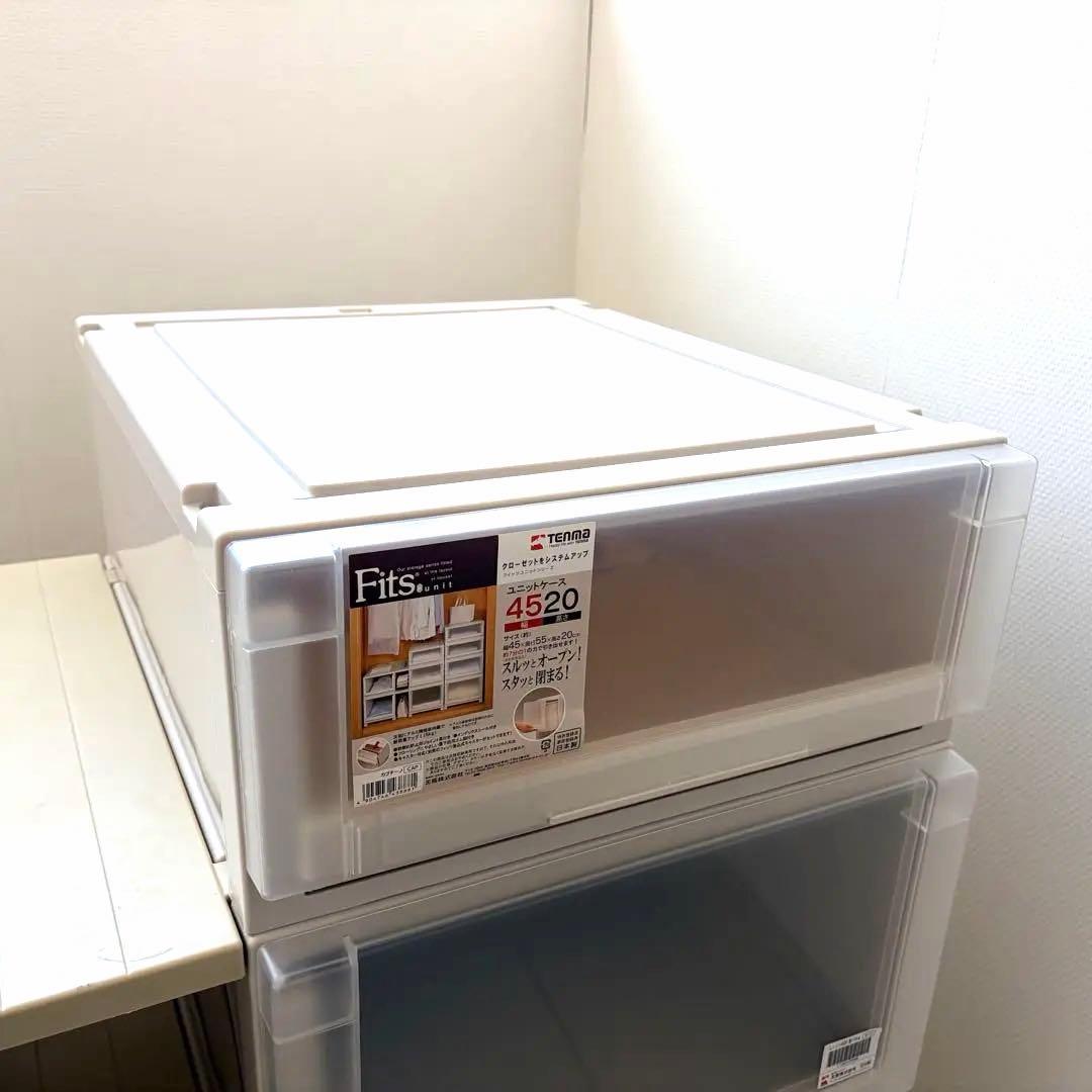【バラ売OK、引取り限定】天馬 フィッツケース 9個+専用棚 Fits