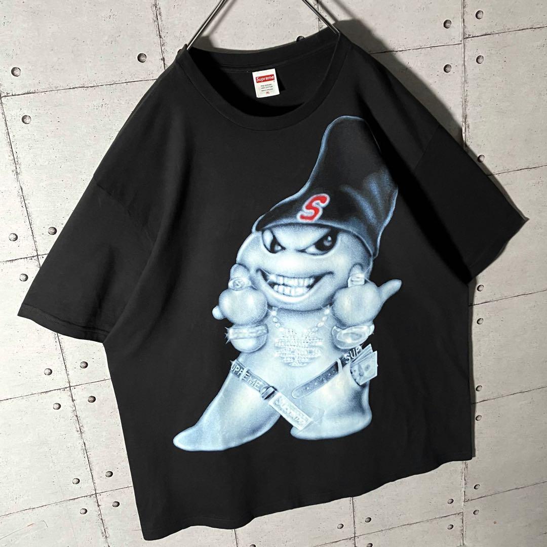 シュプリーム ☆ Supreme 25FW スノーマン Tシャツ 黒 XL 美品
