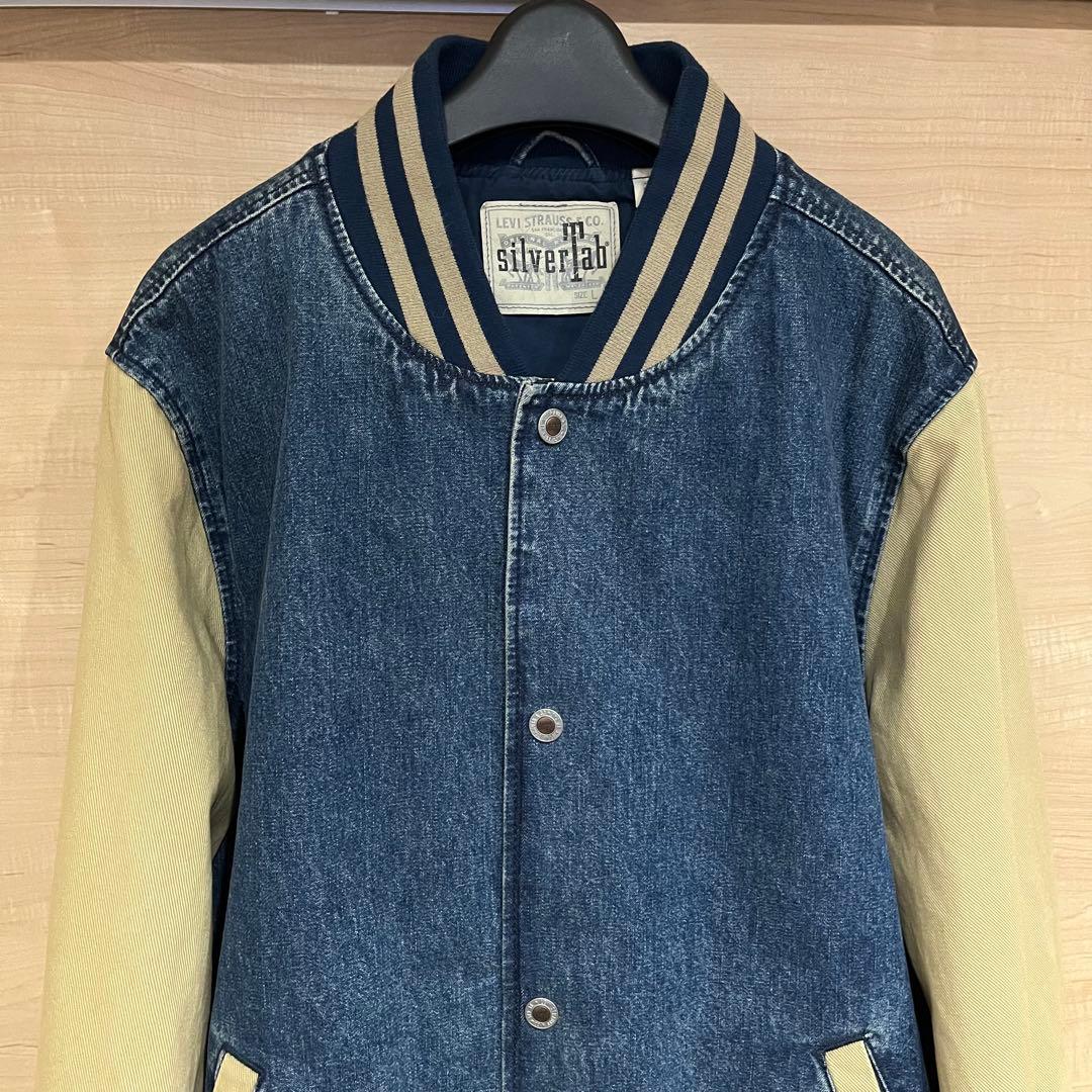 Levi's silver Tab リーバイス デニムスタジャン Lサイズ