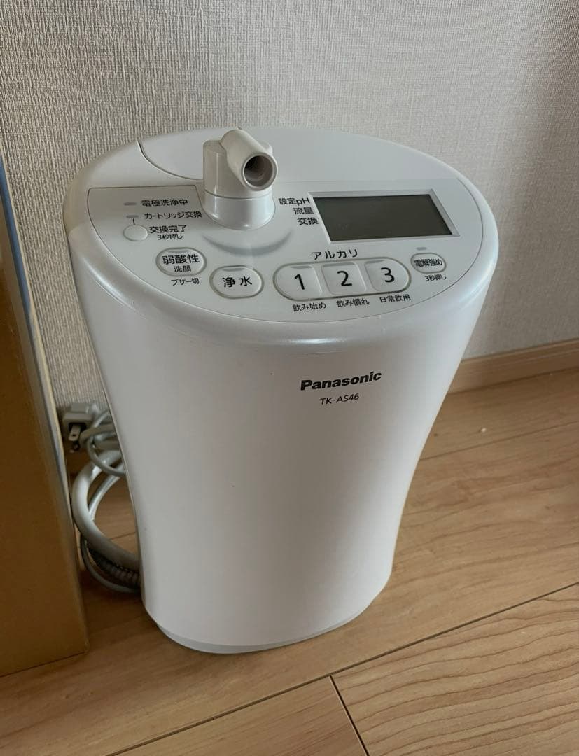 パナソニック パールホワイト 浄水器 TK-AS46-W